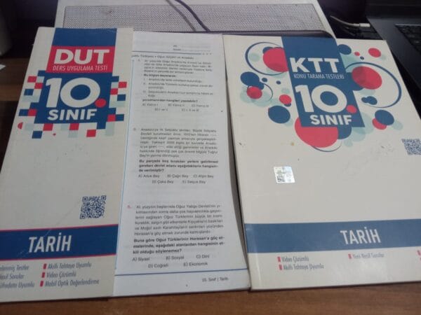 10.SINIF DERS UYGULAMA TESTİ(DUT) ve KONU TARAMA TESTİ(KTT)/bes Yayınları