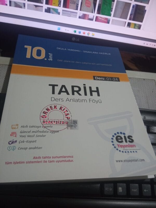 10.SINIF TARİH Ders Anlatım Föyü DAF-Ders : 01-24-eis yayınları