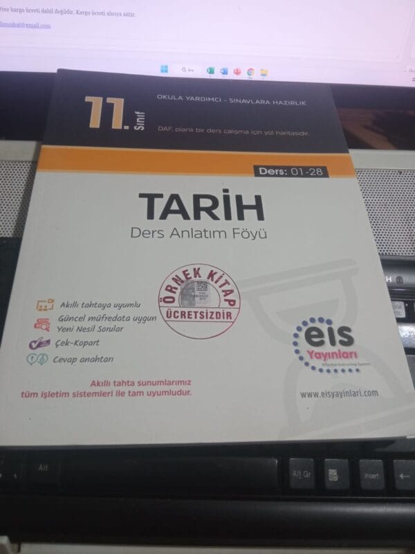 11.SINIF TARİH Ders Anlatım Föyü DAF-Ders : 01-28-eis yayınları