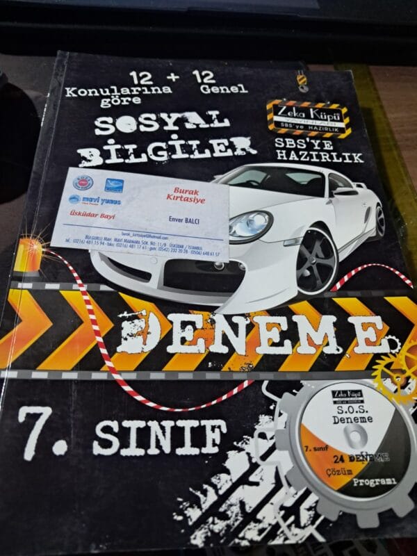 7.SINIF SOSYAL BİLGİLER SBS'YE HAZIRLIK DENEME (CD' li )/Zeka Küpü Yayınları