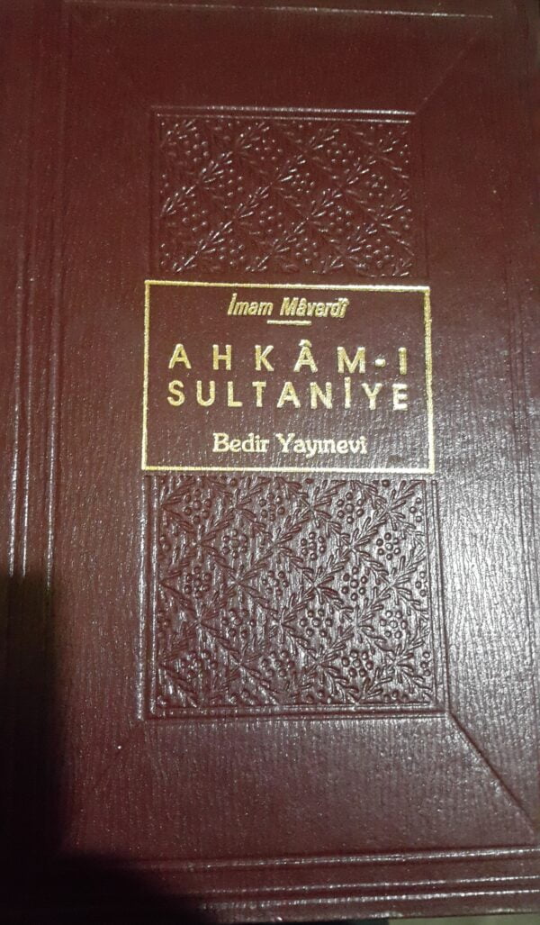 AHKÂM-I SULTANİYE/İmam MAVERDİ