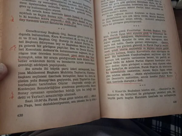 ANILAR VE GÖRÜŞLER"Üç Dönemin Perde Arkası"/Muhsin BATUR - Görsel 7