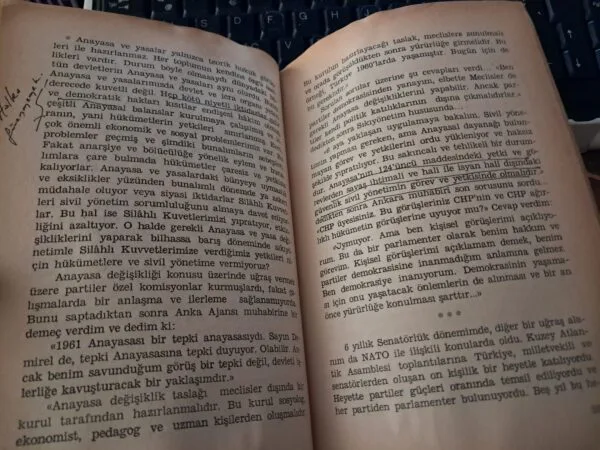 ANILAR VE GÖRÜŞLER"Üç Dönemin Perde Arkası"/Muhsin BATUR - Görsel 8