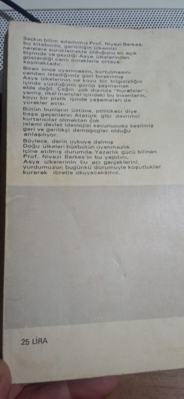 ASYA MEKTUPLARI/Niyazi Berkes - Görsel 3