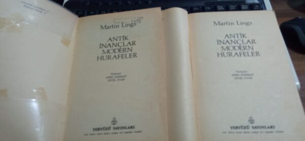 ANTİK İNANÇLAR MODERN HURAFELER/Martin LİNGS - Görsel 2
