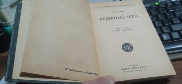 BEŞERDEKİ İFRİT/Emile ZOLA