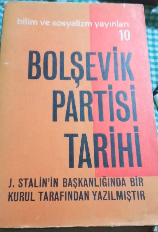 BOLŞEVİK PARTİSİ TARİHİ/J.STALİN