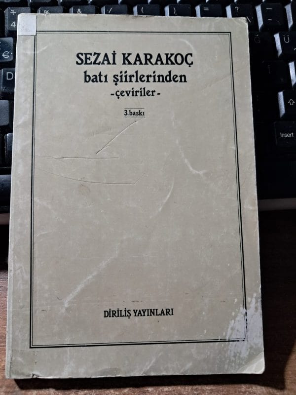BATI ŞİİRLERİNDEN ÇEVİRİLER/Sezai KARAKOÇ - Görsel 2
