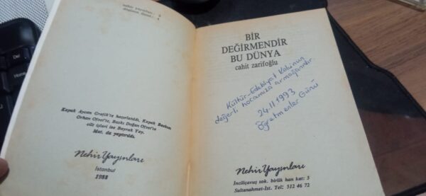 BİR DEĞİRMENDİR BU DÜNYA/Cahit ZARİFOĞLU - Görsel 2