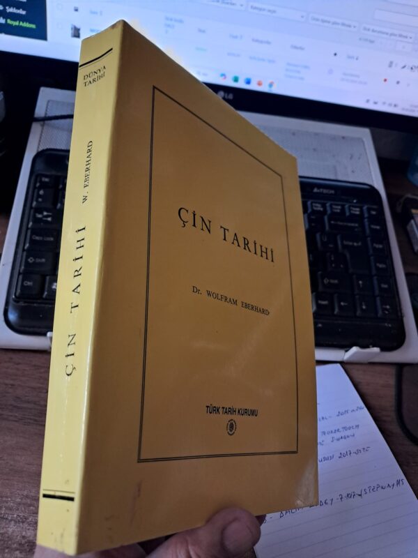 ÇİN TARİHİ/Dr. Wolfram EBERHARD