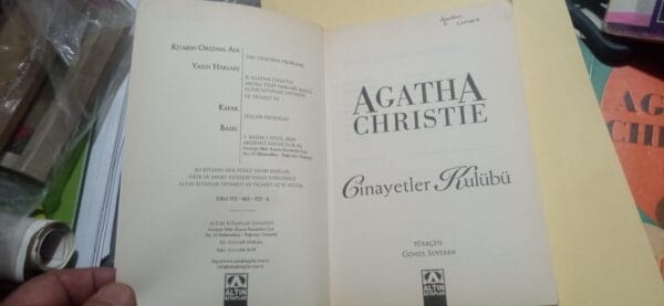 Cinayetler Kulübü/Agatha Chrıstıe - Görsel 2