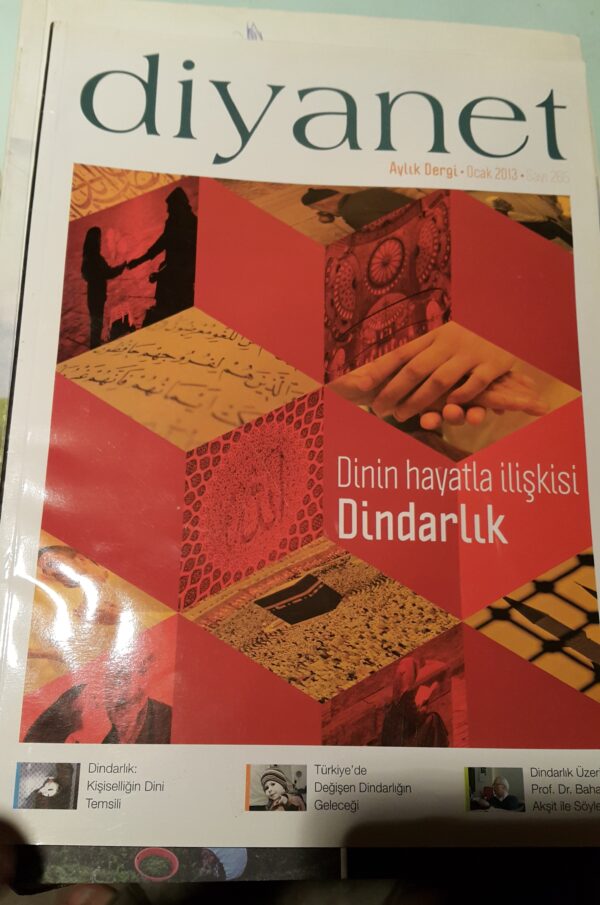 DİYANET AYLIK DERGİ (1982-1997-2013) - Görsel 5