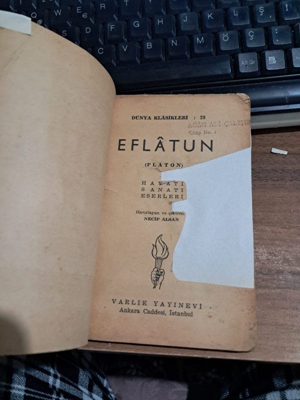 EFLATUN(Platon) Hayatı Sanatı Eseri/Necip ALSAN - Görsel 2