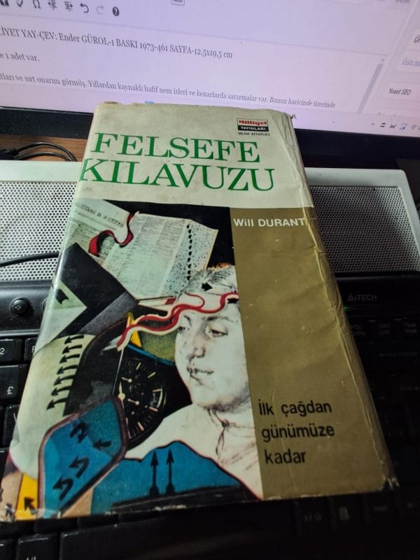 FELSEFE KILAVUZU İlk Çağdan Günümüze Kadar/ Will DURANT