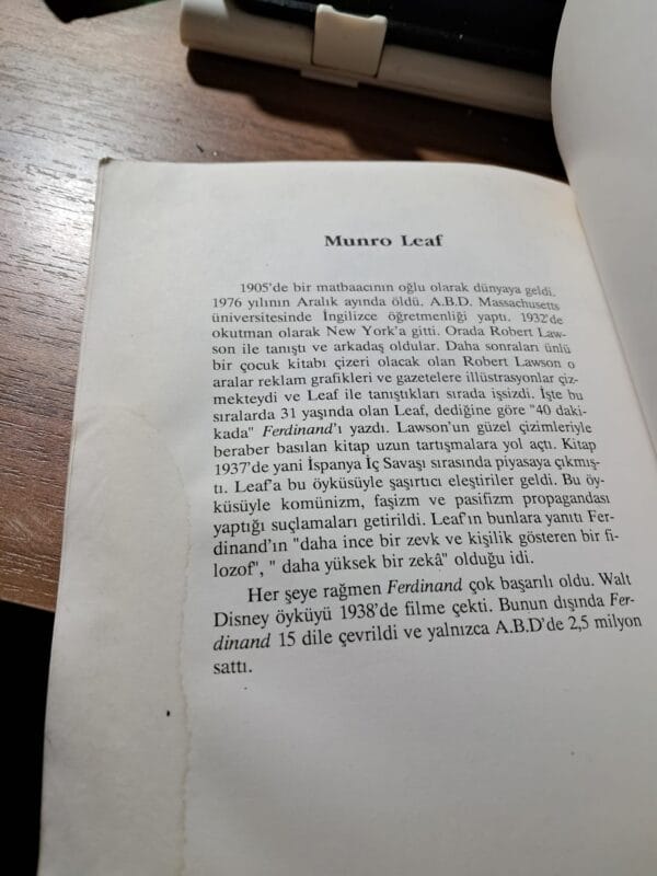FERDINAND/Munro LEAF - Görsel 2