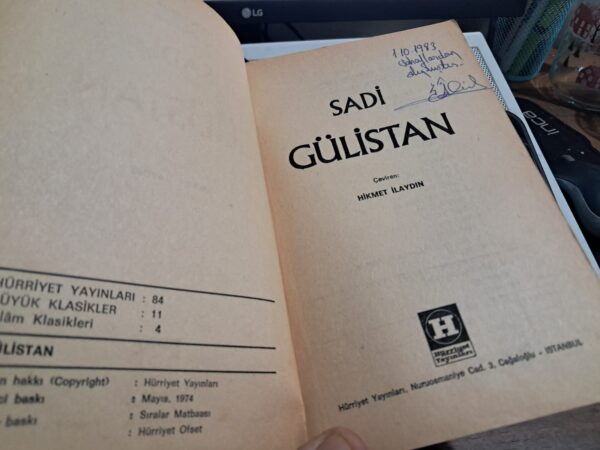 GÜLİSTAN/SADİ - Görsel 2