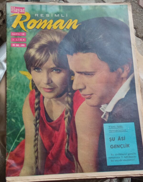 HAYAT Resimli Roman-Sayı 18-29 Haziran 1965