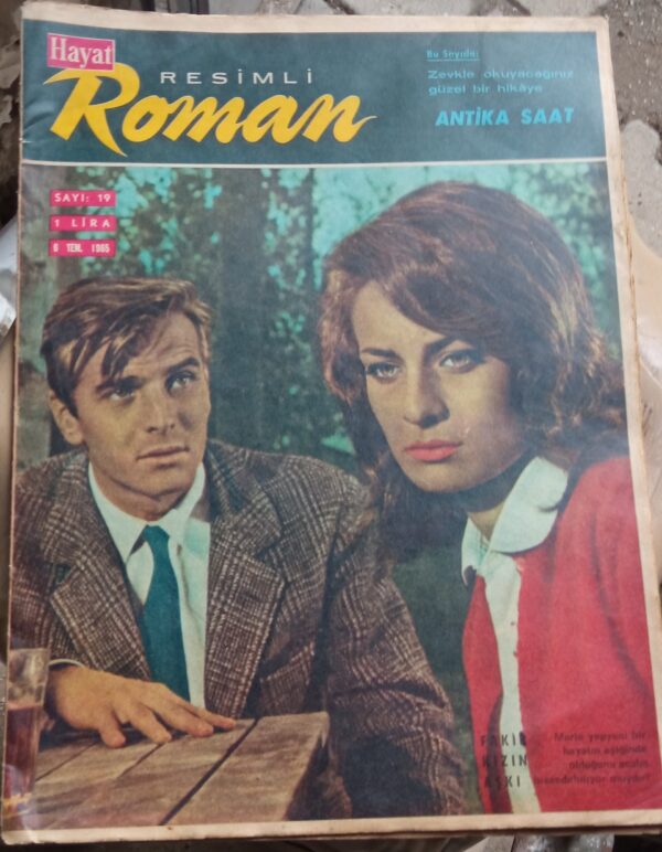 HAYAT Resimli Roman-Sayı 19-6 Temmuz 1965