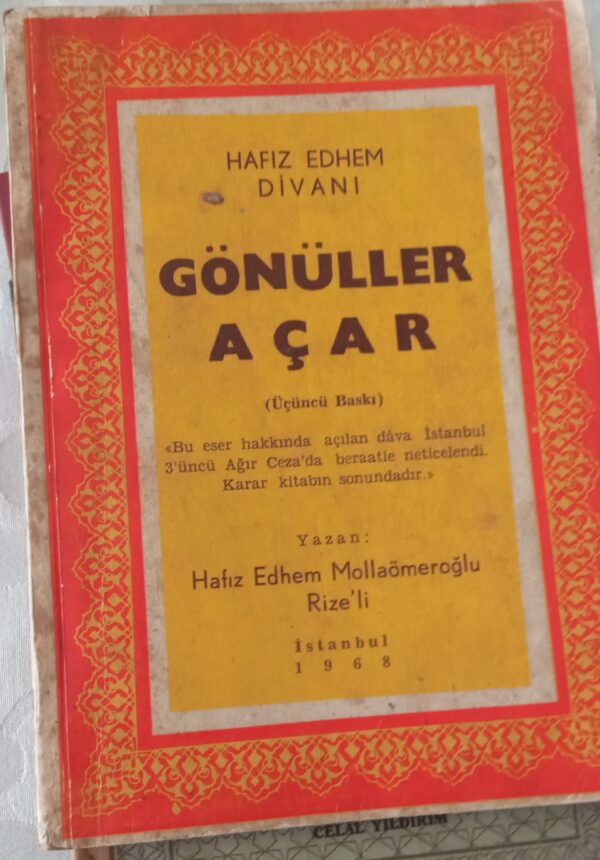 Hafız Ethem Divanı GÖNÜLLER AÇAR/Hafız Ethem Mollaömeroğlu(Rize'li)