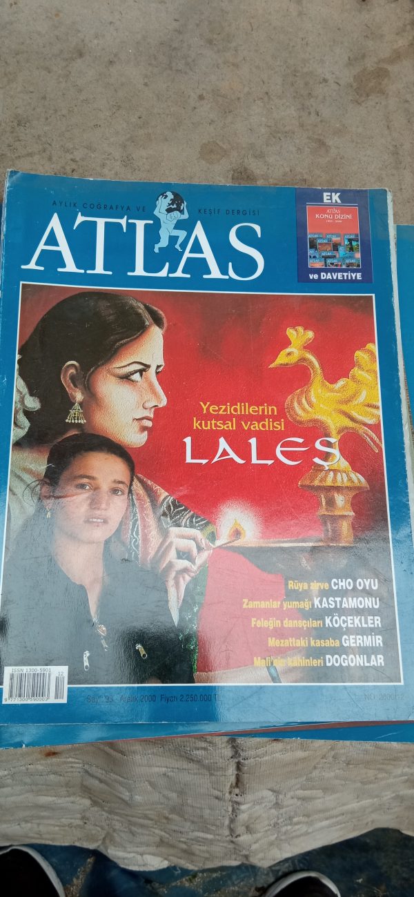 Yezidilerin Kutsal Vadisi LALEŞ/Atlas Dergisi-2000-