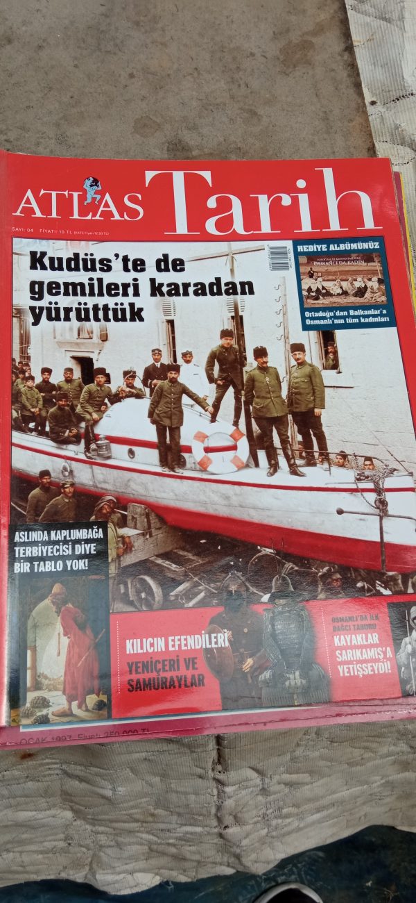 Kudüs'te Gemileri Karadan Yürüttük/Atlas Tarih-2010-