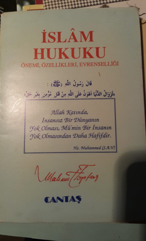 İSLAM HUKUKU/Mahmut Toptaş - Görsel 2