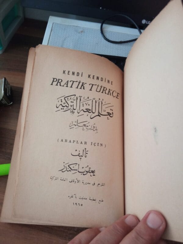 KENDİ KENDİNE PRATİK TÜRKÇE-(Ta'limü'l Lügatittürkiyye)/Yakup İSKENDER - Görsel 2