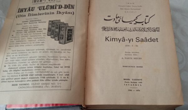 KİMYA-YI SAADET/İmam GAZALİ - Görsel 3
