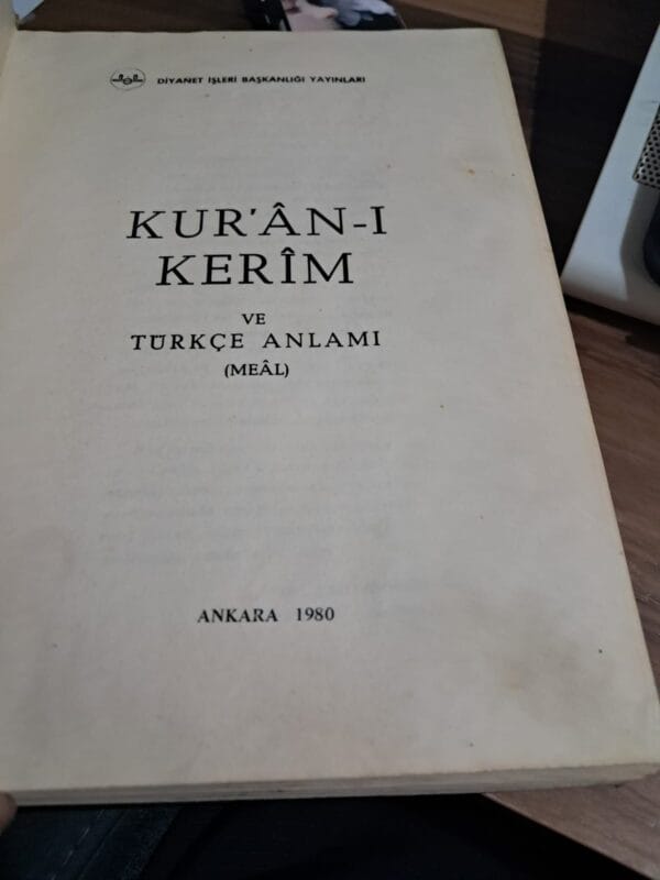 KUR'ÂN-I KERİM VE TÜRKÇE ANLAMI(Meal)/Dr.Hüseyin ATAY-Dr. Yaşar KUTLUAY - Görsel 3