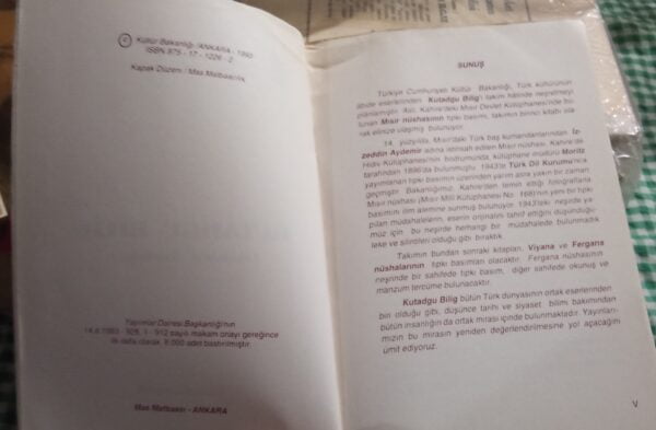 KUTADGU BİLİG(Arap Harfleriyle)/YUSUF HAS HACİB - Görsel 4