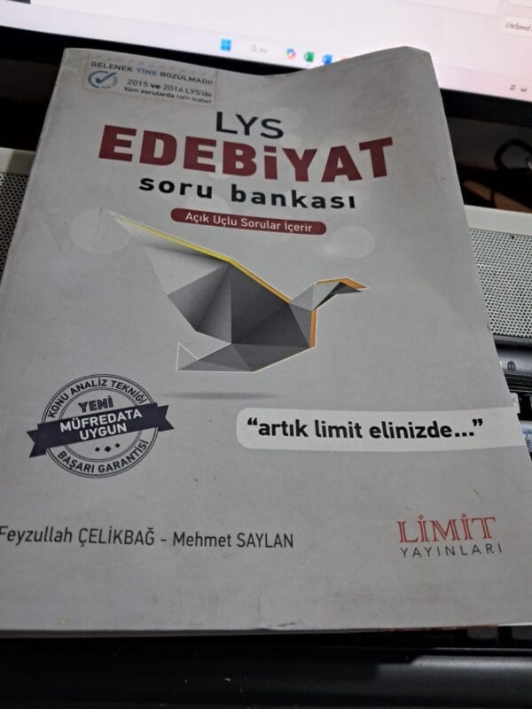 LİMİT-LYS EDEBİYAT SORU BANKASI/F.ÇELİKBAĞ-M.SAYLAN