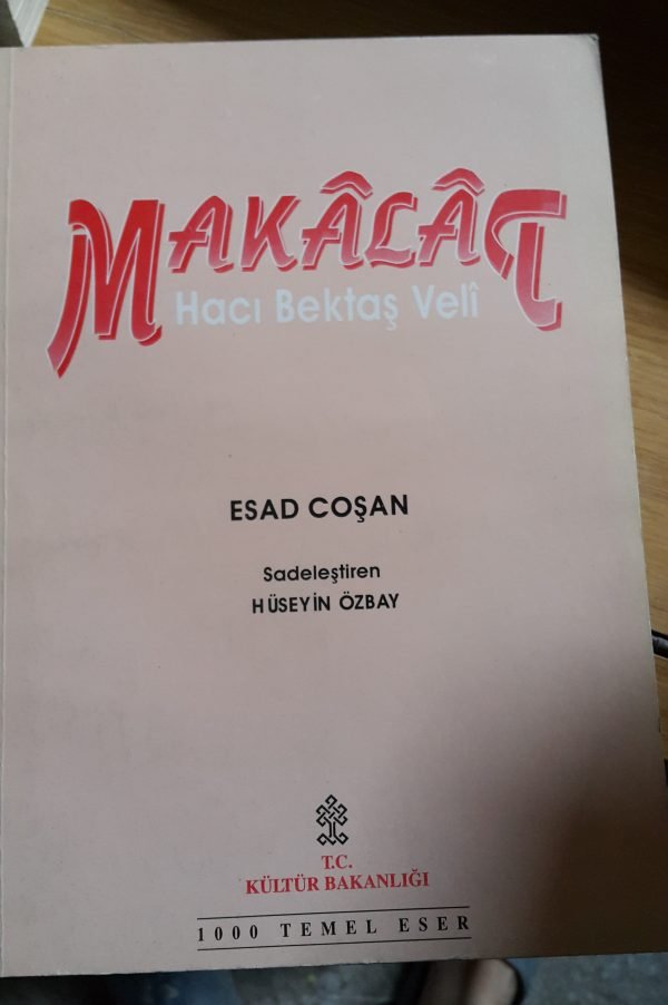 MAKÂLÂT-Hacı Bektaş Veli/Esad COŞAN