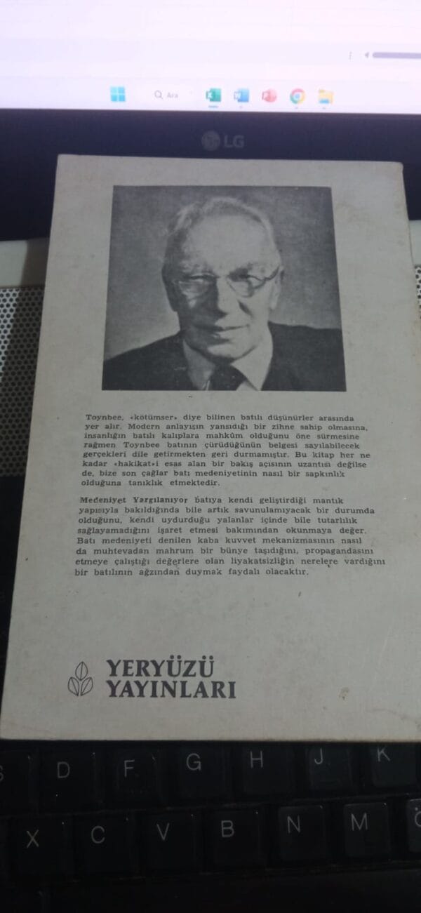 MEDENİYET YARGILANIYOR/Arnold TOYNBEE - Görsel 4