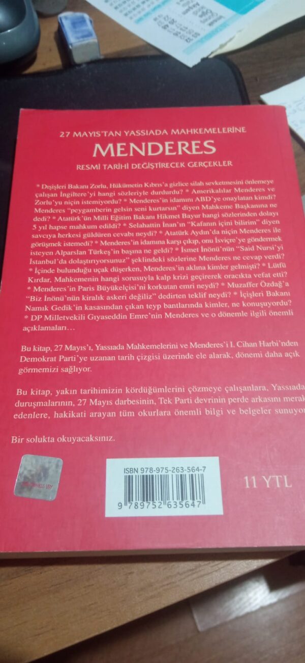 MENDERES-Resmi Tarihi Değiştirecek Gerçekler/Recep Şükrü Apuhan - Görsel 4