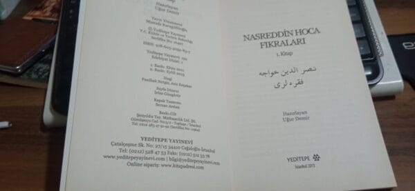 NASREDDİN HOCA FIKRALARI (Üç Cilt Takım)/Derleyen: BAHAİ - Görsel 3