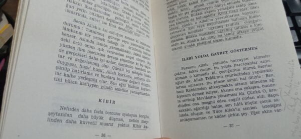 NEFİSLERİN TERBİYESİ(TAC'ÜL-ARUS)/İbn Ataullah el-İskenderi - Görsel 2