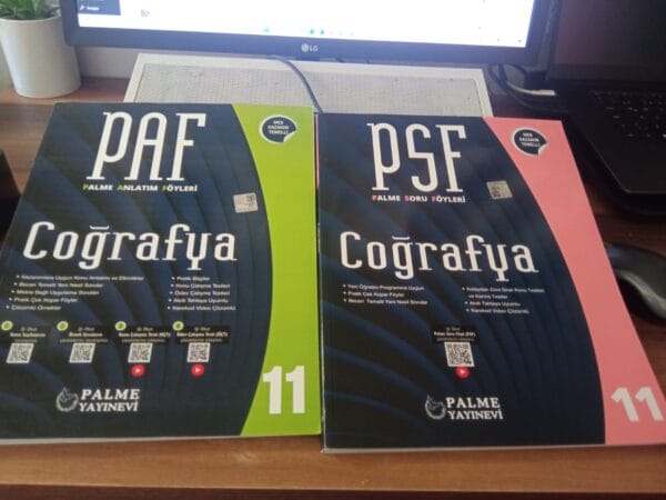 PALME 11. SINIF COĞRAFYA ANLATIM (PAF)VE SORU(PSF) FÖYLERİ(2 KİTAP)/C.Çelik-F.Erdoğan-L.Erdemli