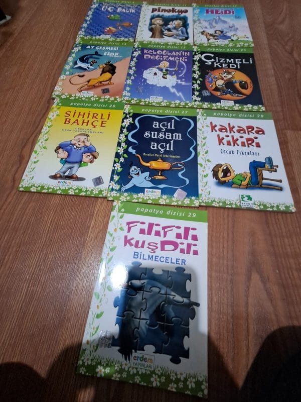 PAPATYA DİZİSİ(10 Kitap)/Erdem Yayınları