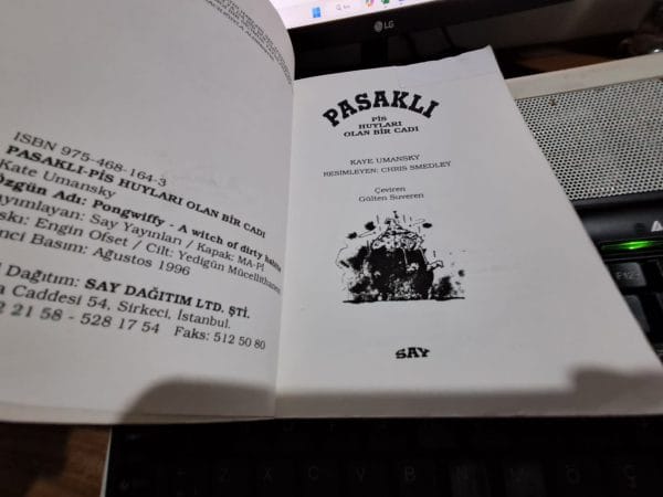 Pasaklı PİS HUYLARI OLAN BİR CADI/Kaye UMANSKY - Görsel 2