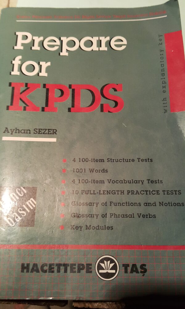 Prepare For KPDS-Ayhan SEZER