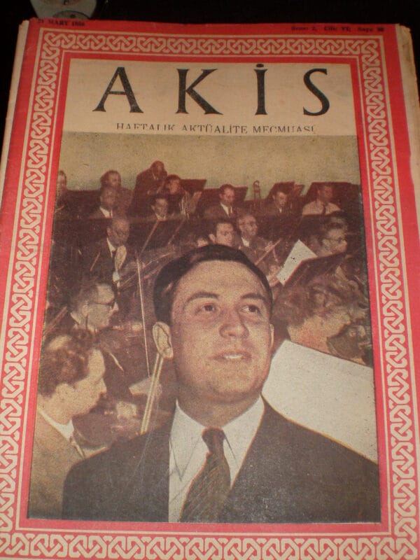 AKİS -Haftalık Aktualite Mecmuası 1960 - Görsel 14