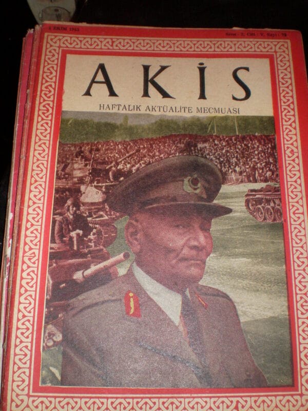 AKİS -Haftalık Aktualite Mecmuası 1960 - Görsel 17