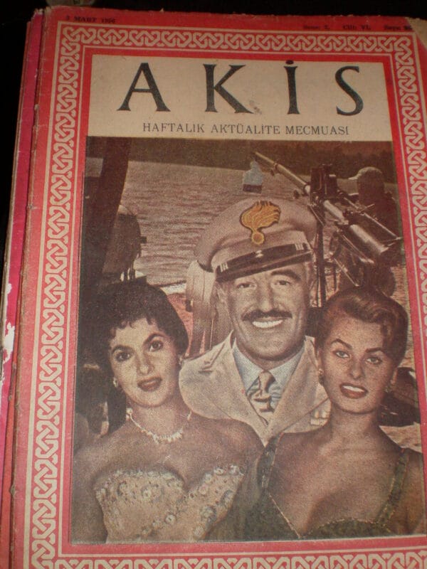 AKİS -Haftalık Aktualite Mecmuası 1960 - Görsel 18