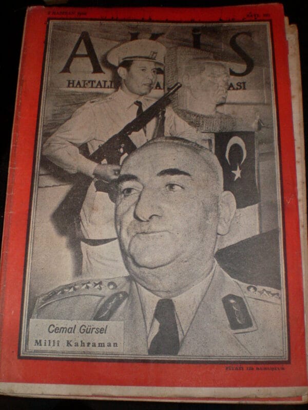 AKİS -Haftalık Aktualite Mecmuası 1960 - Görsel 8
