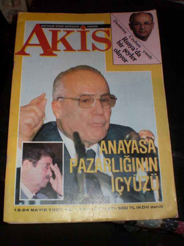 AKİS -Haftalık Aktualite Mecmuası 1960 - Görsel 5