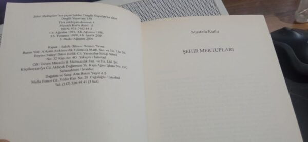 ŞEHİR MEKTUPLARI/Mustafa KUTLU - Görsel 3