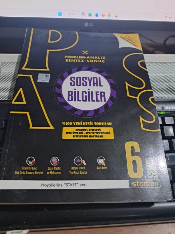 Startfen-6.SINIF SOSYAL BİLGİLER PASS SORU BANKASI/Burçin KAÇAN