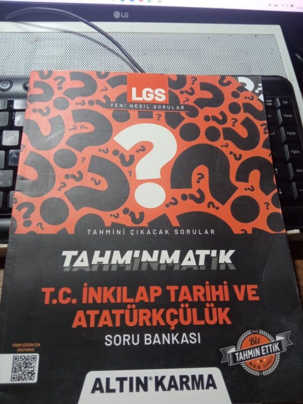 TAHMİNMATİK LGS 8.SINIF T.C İNKILAP TARİHİ VE ATATÜRKÇÜLÜK  SORU BANKASI/KOMİSYON