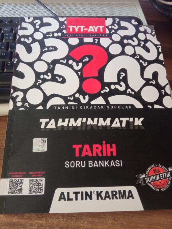 TAHMİNMATİK TYT-AYT TARİH SORU BANKASI/Altın Karma