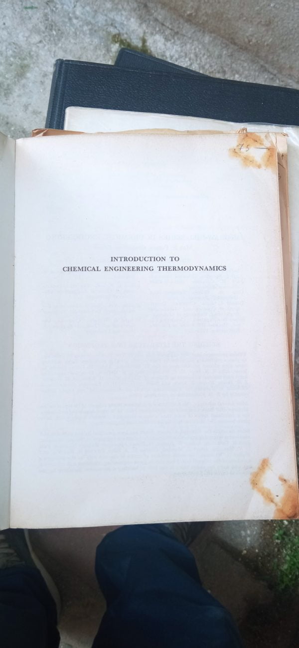 INTRODUCTION TO CHEMICAL ENGINEERING THERMODYNAMICS/J.M.SMITH-H.C.NESS - Görsel 2
